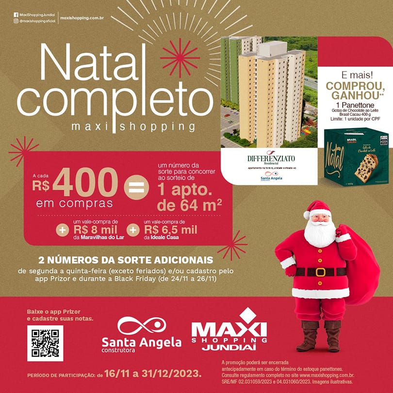 Natal Maxi Shopping Jundiaí 